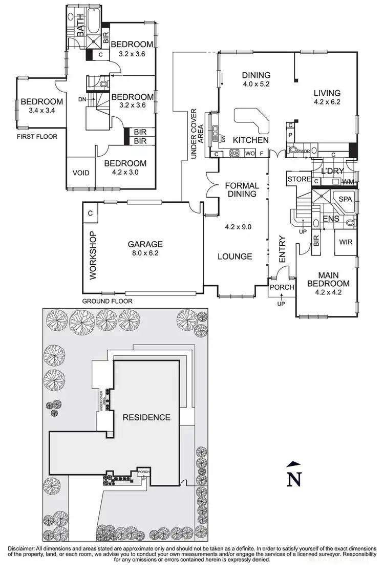 Floorplan of Homely house listing, 8 Chestnut Court, Doncaster East VIC 3109