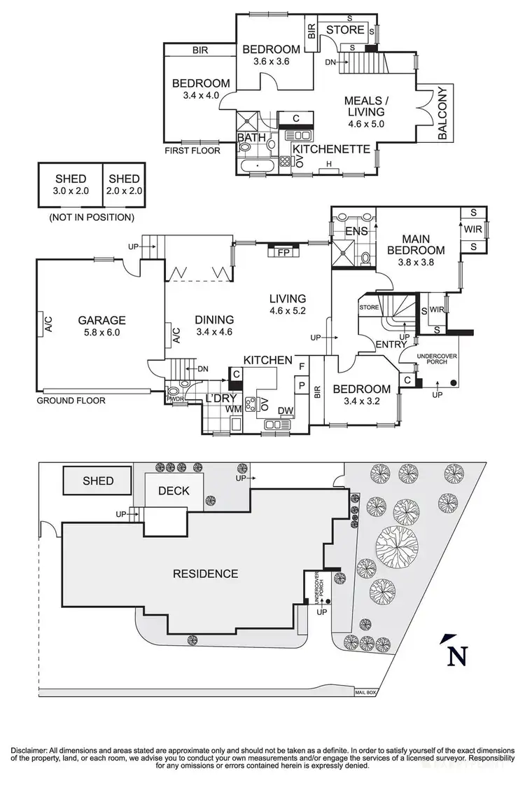 Floorplan of Homely house listing, 1/7 Whittens Lane, Doncaster VIC 3108