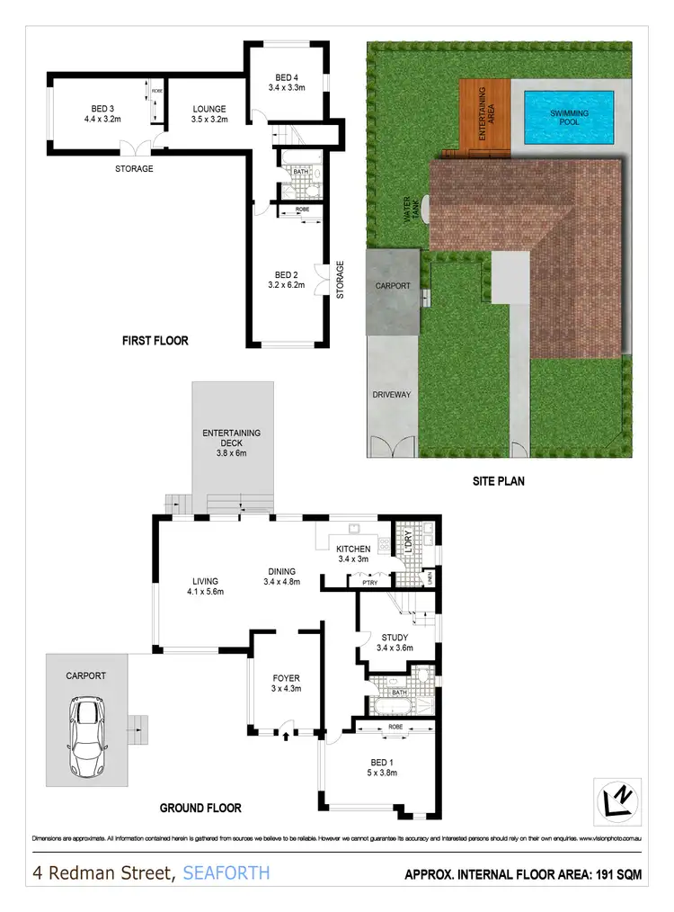Floorplan of Homely house listing, 4 Redman Street, Seaforth NSW 2092