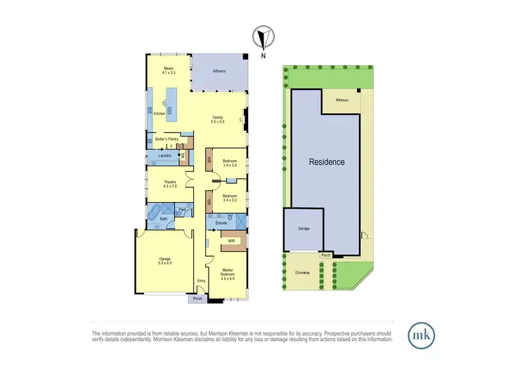 Floorplan of Homely house listing, 95 Nancarrow Drive, Doreen VIC 3754