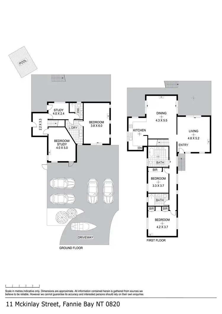 Floorplan of Homely house listing, 11 McKinlay Street, Fannie Bay NT 820