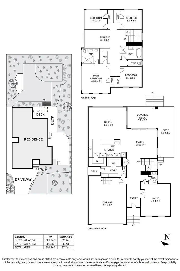 Floorplan of Homely house listing, 24 Churinga Avenue, Mitcham VIC 3132