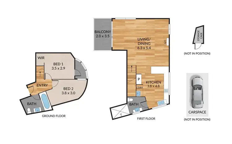 Floorplan of Homely apartment listing, 7/7B Keys Street, Beaumaris VIC 3193