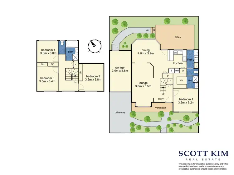 Floorplan of Homely townhouse listing, 27 Munro Avenue, Mount Waverley VIC 3149