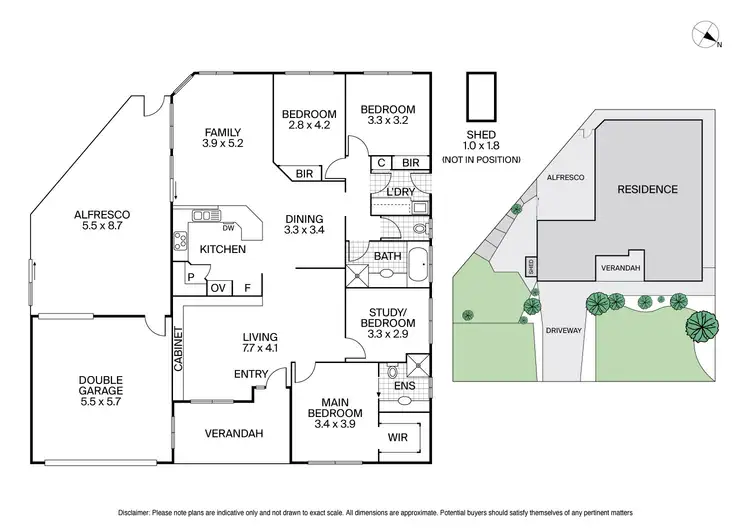 Floorplan of Homely house listing, 1/12 Nottingham Way, Sydenham VIC 3037