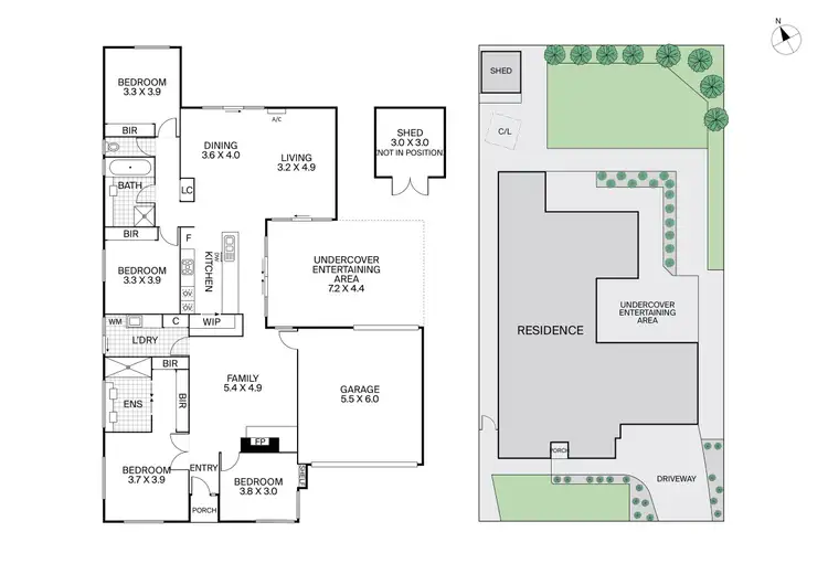 Floorplan of Homely house listing, 23 Balmain Circuit, Taylors Hill VIC 3037
