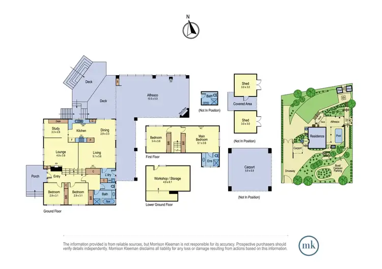 Floorplan of Homely house listing, 9 Wombat Drive, Eltham VIC 3095
