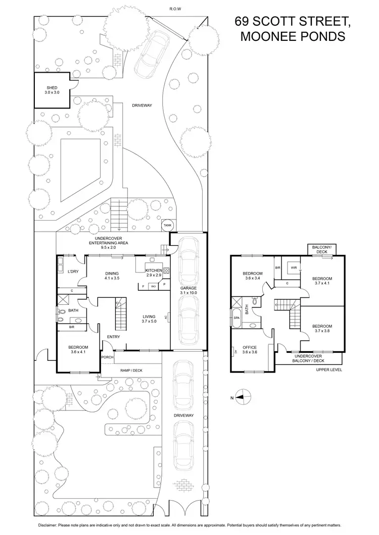 Floorplan of Homely house listing, 69 Scott Street, Moonee Ponds VIC 3039
