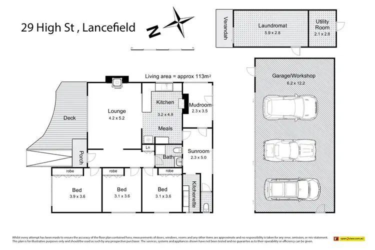 Floorplan of Homely house listing, 29 High Street, Lancefield VIC 3435