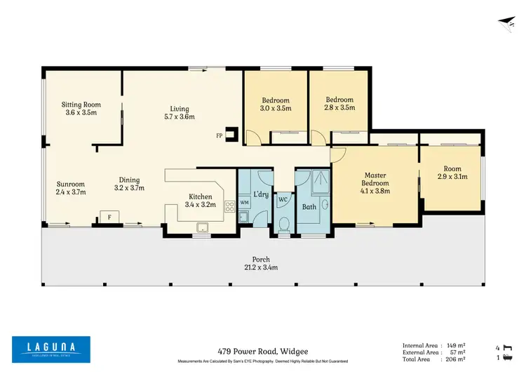 Floorplan of Homely rural property listing, 479 Power Road, Widgee QLD 4570