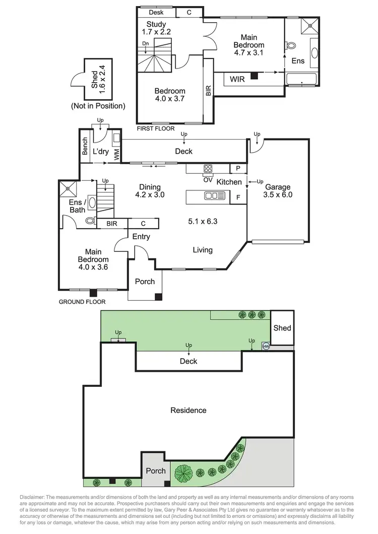 Floorplan of Homely townhouse listing, 2/28 Station Avenue, Mckinnon VIC 3204