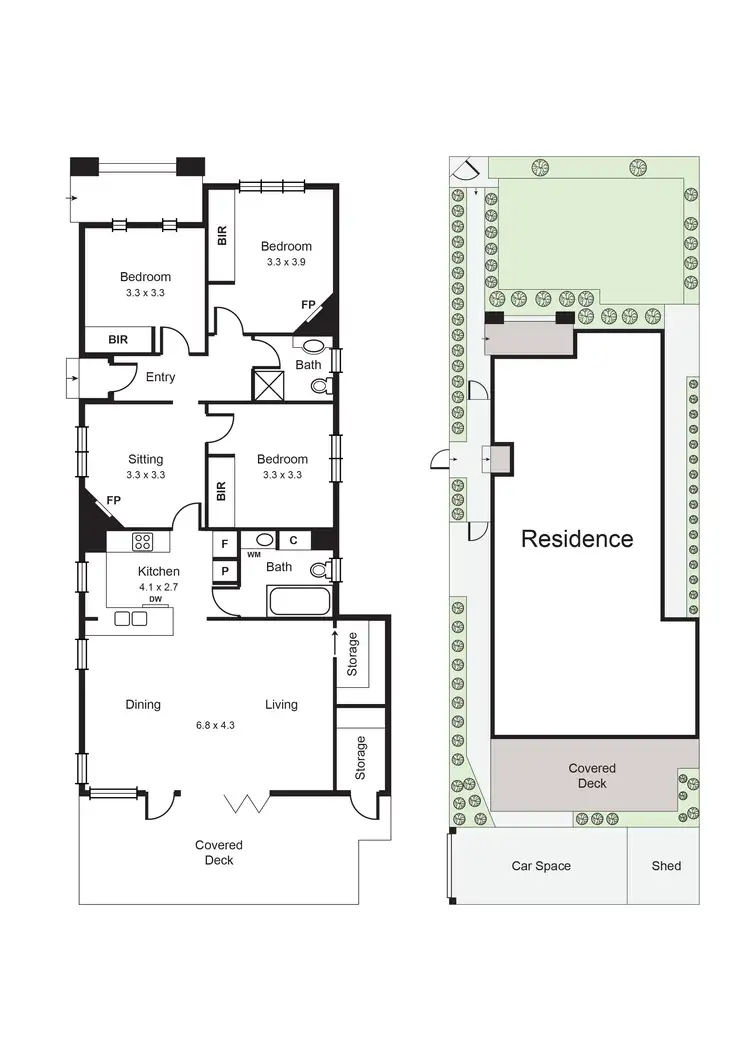 Floorplan of Homely house listing, 21 Filbert Street, Caulfield South VIC 3162
