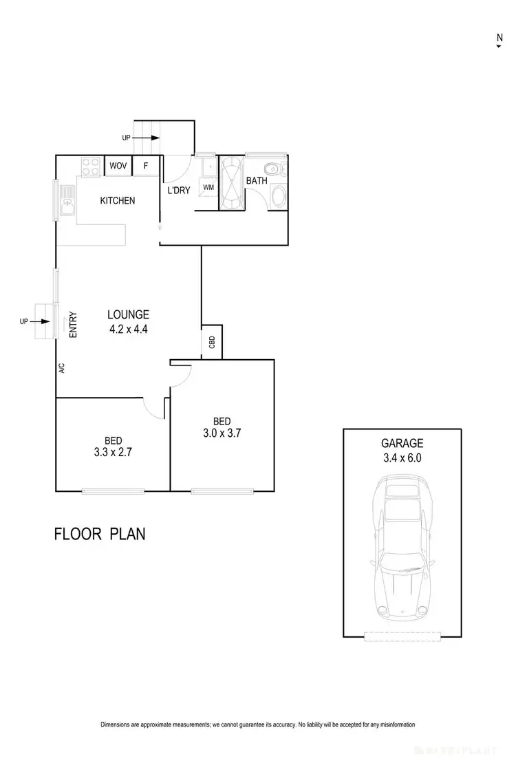Floorplan of Homely house listing, 12, 12A & 12B Carween Avenue, Mitcham VIC 3132
