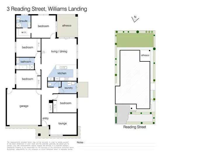 Floorplan of Homely house listing, 3 Reading Street, Williams Landing VIC 3027