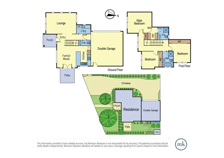 Floorplan of Homely townhouse listing, 1/43 Main Road, Lower Plenty VIC 3093