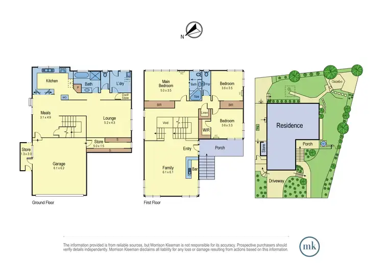 Floorplan of Homely house listing, 2 Nokuna Court, Greensborough VIC 3088
