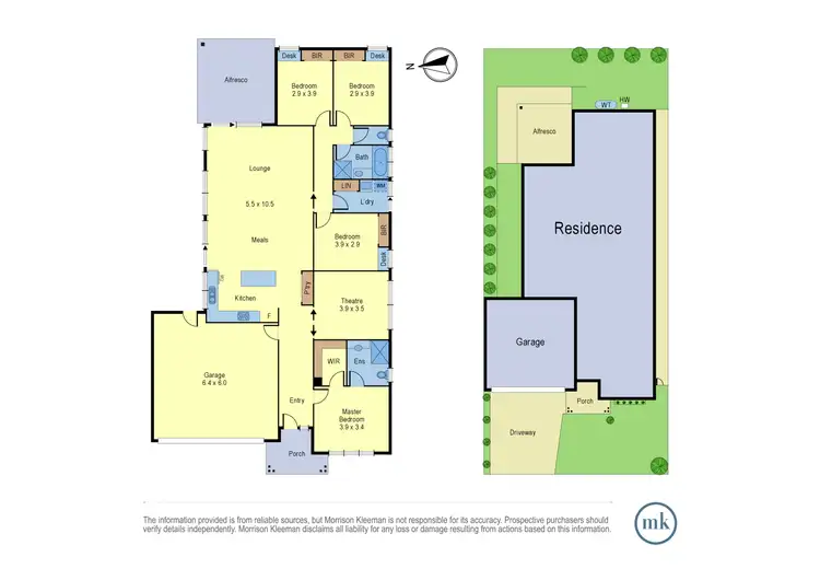 Floorplan of Homely house listing, 4 Lanner Way, Doreen VIC 3754
