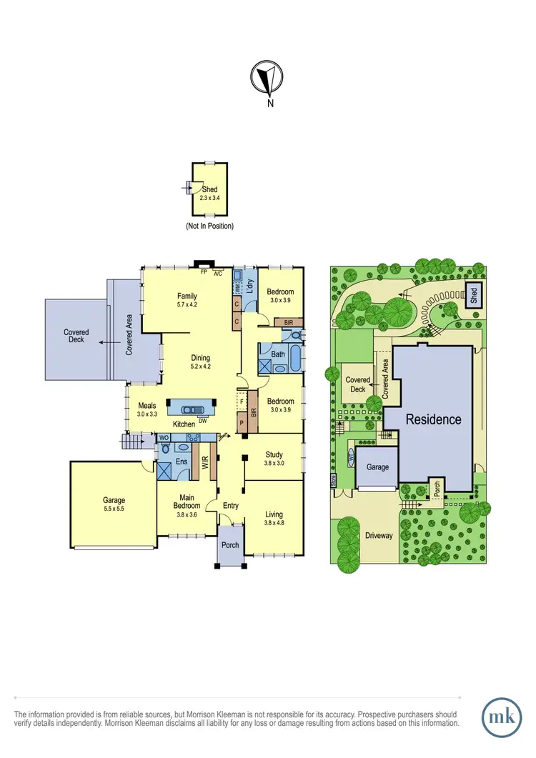 Floorplan of Homely house listing, 20 Citriodora Court, Diamond Creek VIC 3089