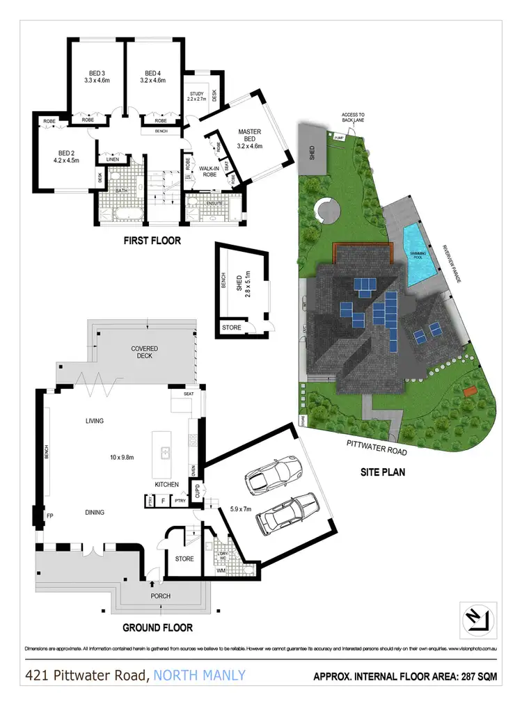 Floorplan of Homely house listing, 421 Pittwater Road, North Manly NSW 2100