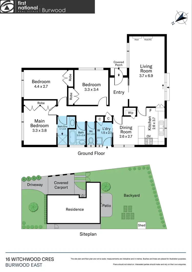 Floorplan of Homely house listing, 16 Witchwood Crescent, Burwood East VIC 3151