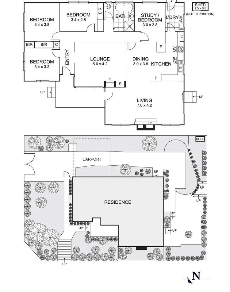 Floorplan of Homely house listing, 52 Fyfe Drive, Templestowe Lower VIC 3107