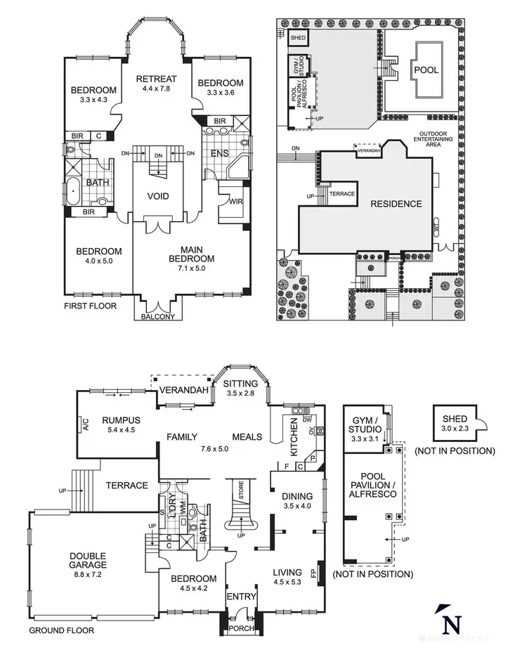 Floorplan of Homely house listing, 2 Tikalara Place, Templestowe VIC 3106