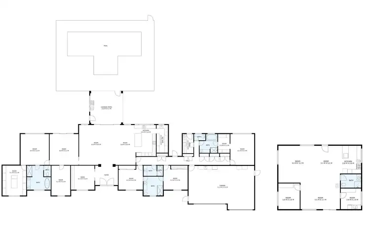 Floorplan of Homely rural property listing, 1900 Frankston-Flinders Road, Hastings VIC 3915