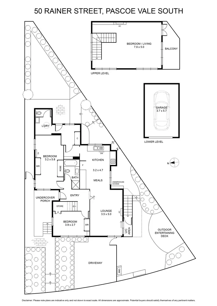 Floorplan of Homely house listing, 50 Rainer Street, Pascoe Vale South VIC 3044