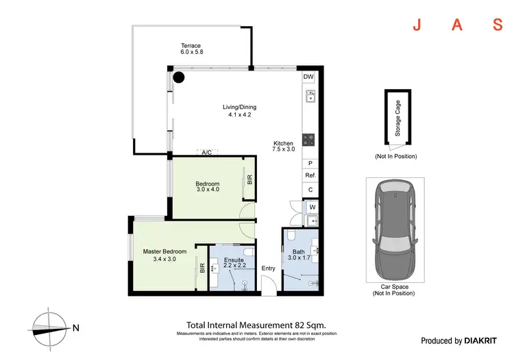 Floorplan of Homely apartment listing, 101/2 La Scala Avenue, Maribyrnong VIC 3032