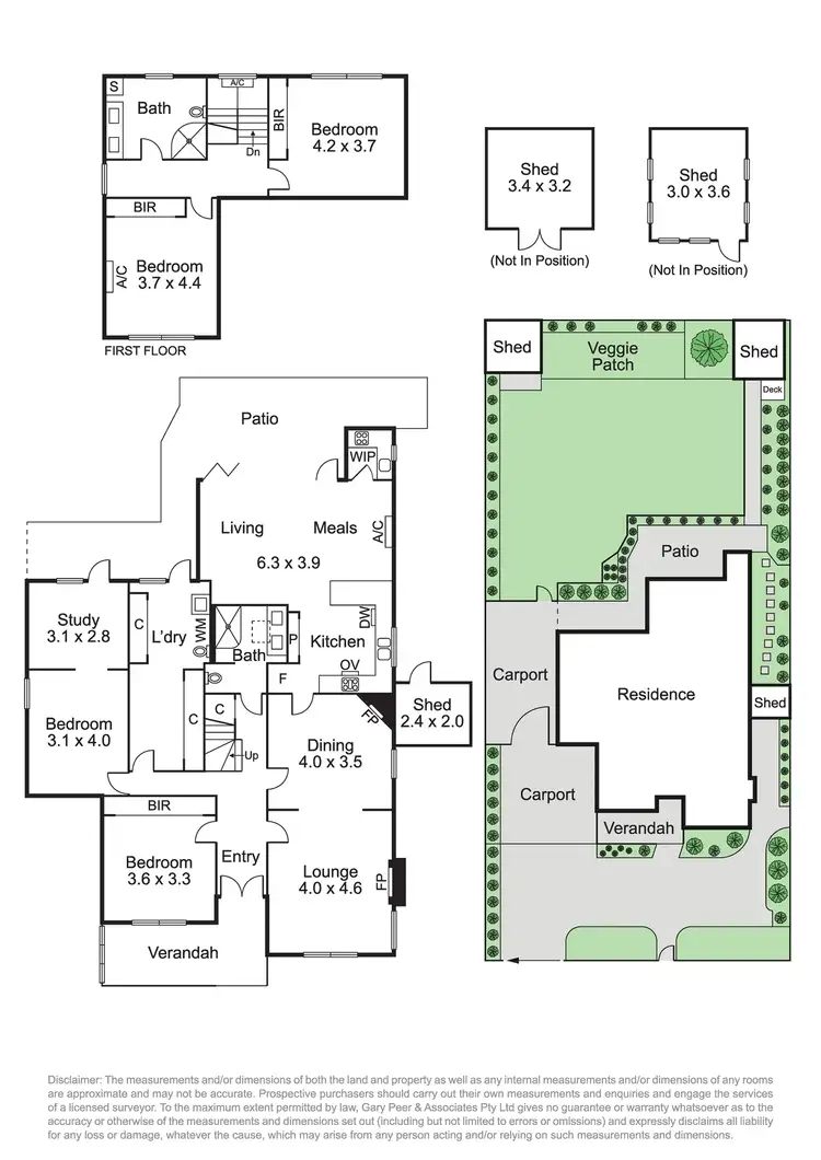 Floorplan of Homely house listing, 40 Elliott Avenue, Carnegie VIC 3163