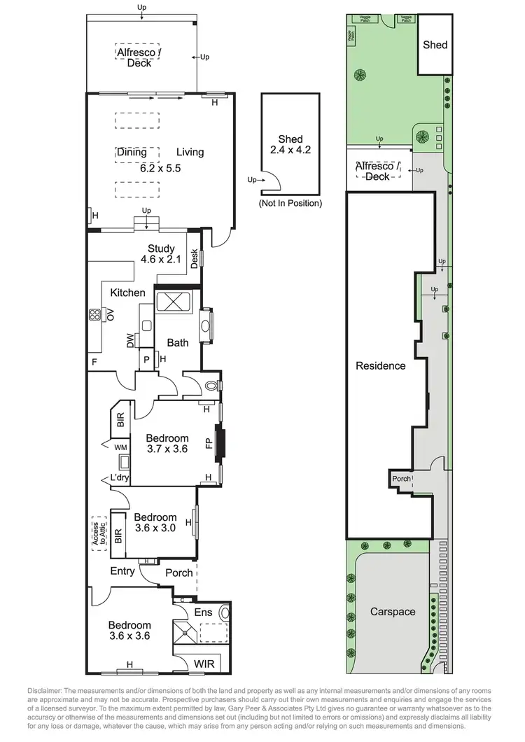 Floorplan of Homely house listing, 3A Ellington Street, Caulfield South VIC 3162