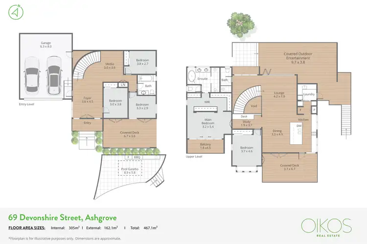 Floorplan of Homely house listing, 69 Devonshire Street, Ashgrove QLD 4060