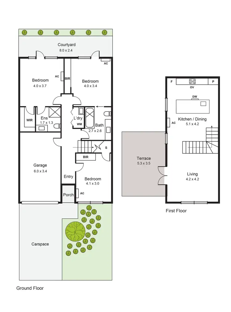 Floorplan of Homely townhouse listing, 3/33-35 Burke Road, Malvern East VIC 3145
