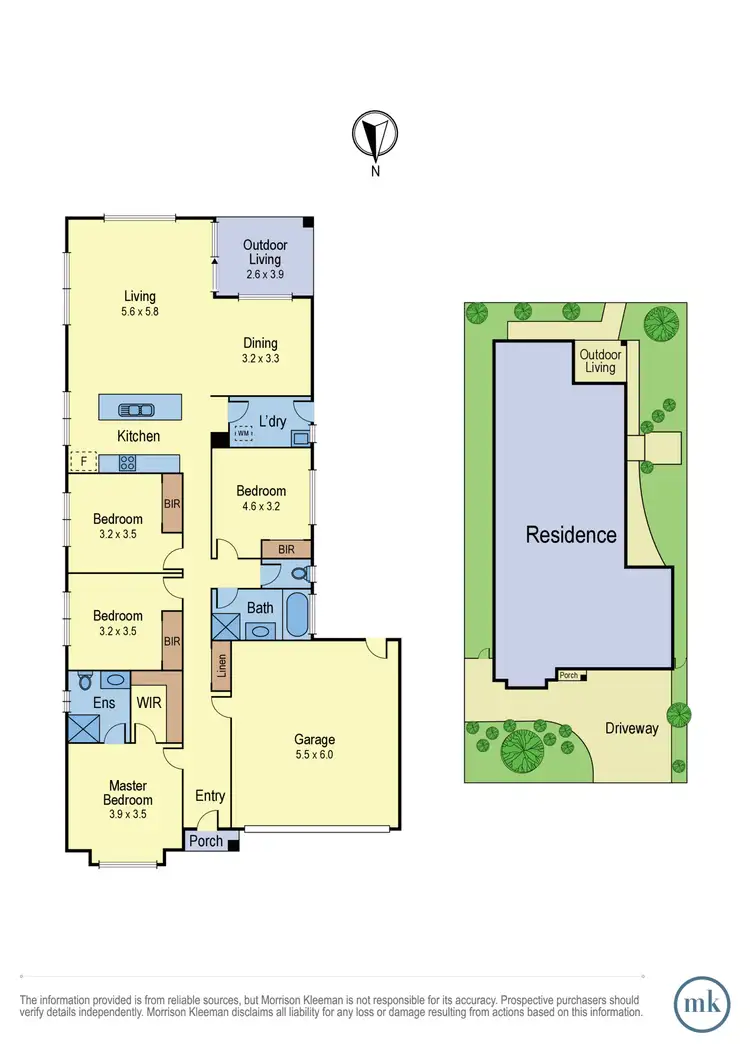 Floorplan of Homely house listing, 89 Sarissa Street, Lalor VIC 3075