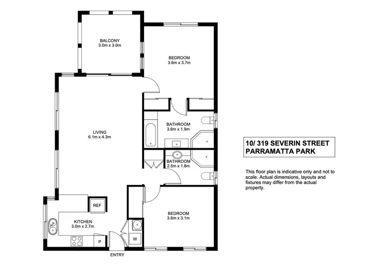 Floorplan of Homely unit listing, 10/319 Severin Street, Parramatta Park QLD 4870