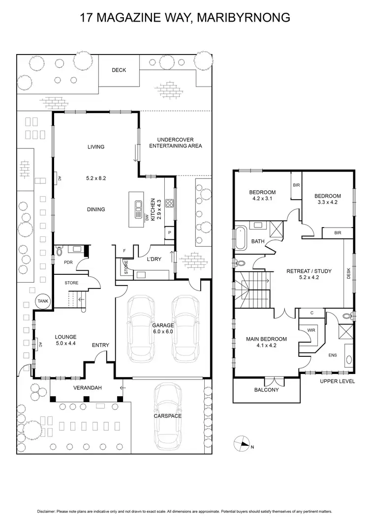Floorplan of Homely house listing, 17 Magazine Way, Maribyrnong VIC 3032