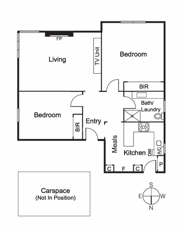 Floorplan of Homely apartment listing, 3/165 Glen Huntly Road, Elwood VIC 3184