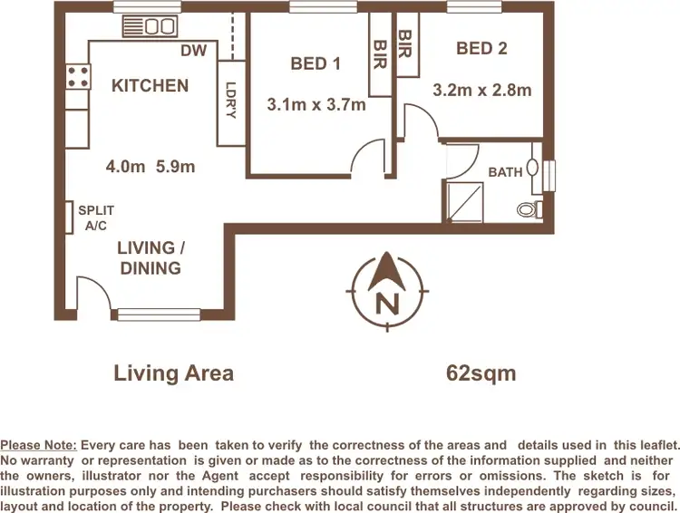 Floorplan of Homely apartment listing, 10/150 Childers Street, North Adelaide SA 5006
