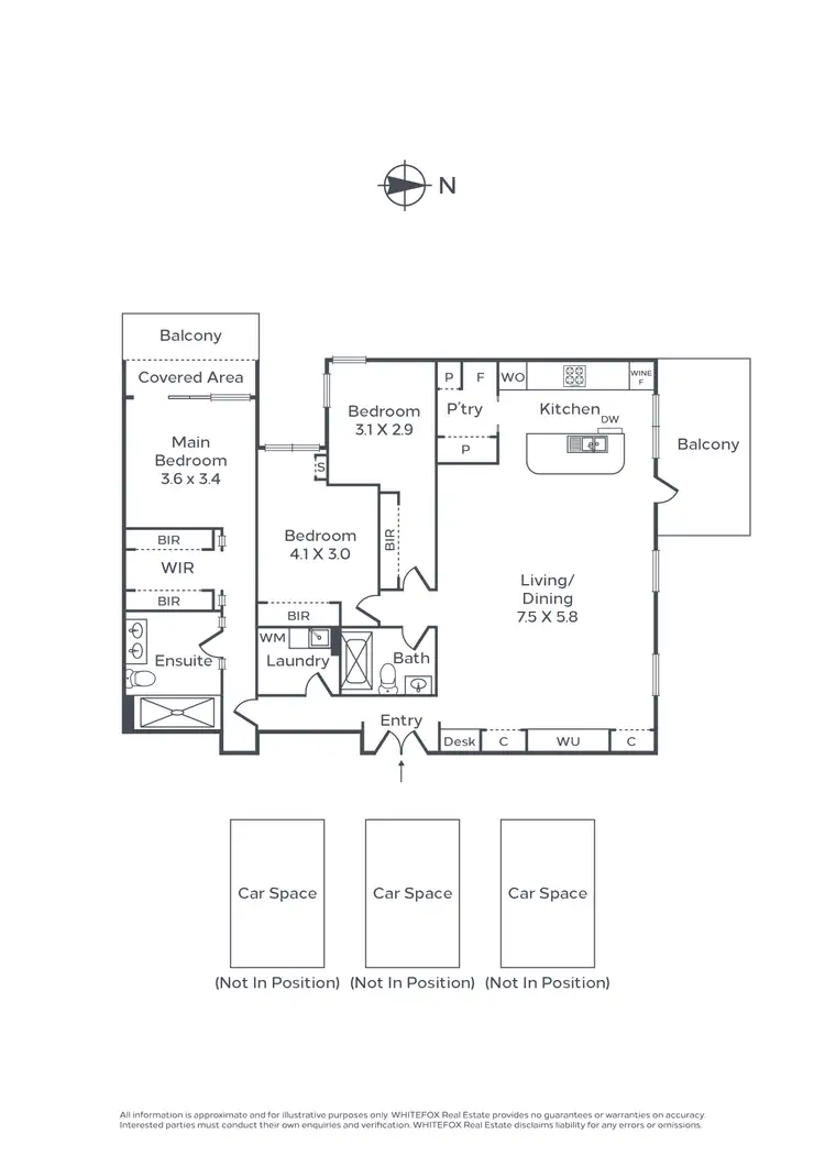 Floorplan of Homely apartment listing, 305/525 High Street, Prahran VIC 3181
