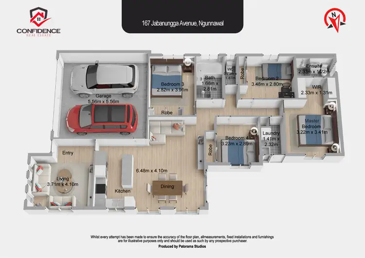 Floorplan of Homely house listing, 167 Jabanungga Avenue, Ngunnawal ACT 2913