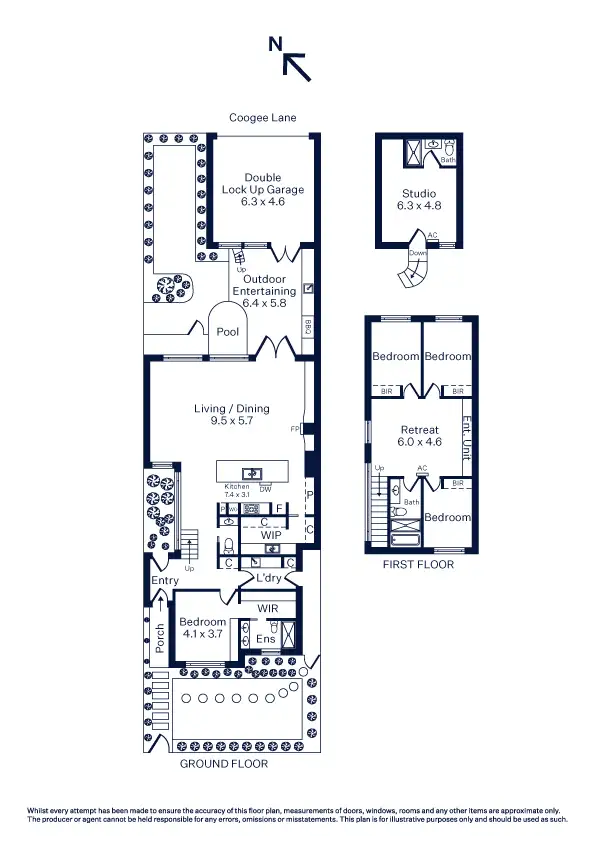 Floorplan of Homely house listing, 96 Osborne Street, Williamstown VIC 3016