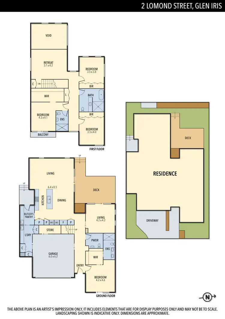 Floorplan of Homely house listing, 2 Lomond Street, Glen Iris VIC 3146