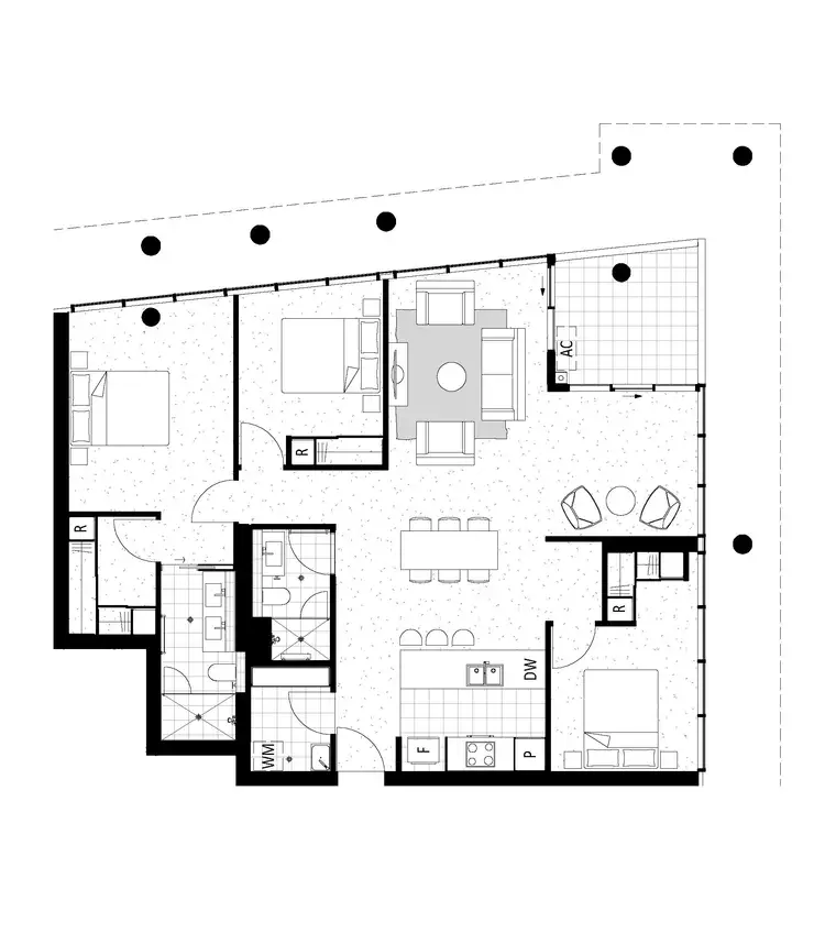 Floorplan of Homely apartment listing, 1901/15 Bowes Street, Phillip ACT 2606