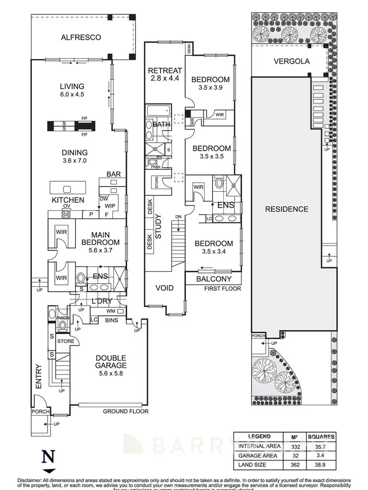 Floorplan of Homely house listing, 6 Hakea Street, Templestowe VIC 3106