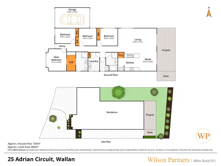 Floorplan of Homely house listing, 25 Adrian Circuit, Wallan VIC 3756