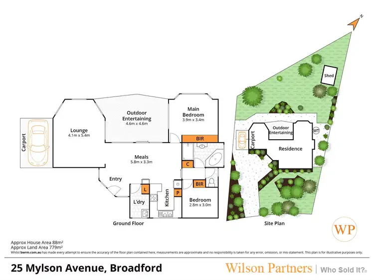 Floorplan of Homely house listing, 25 Mylson Avenue, Broadford VIC 3658