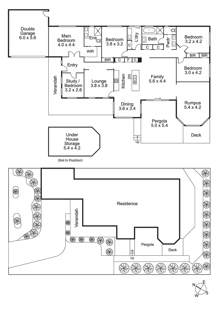 Floorplan of Homely house listing, 5 The Elms, Narre Warren VIC 3805