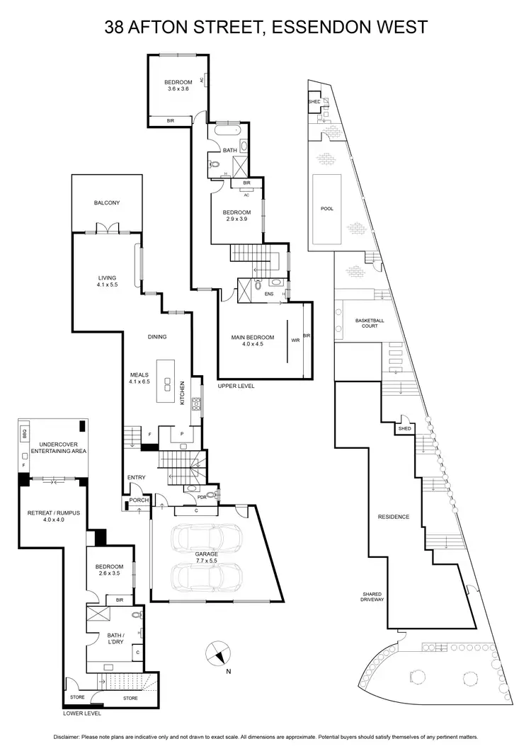 Floorplan of Homely house listing, 38 Afton Street, Essendon West VIC 3040