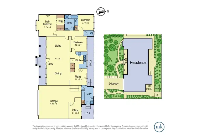 Floorplan of Homely house listing, 43 York Street, Eltham VIC 3095