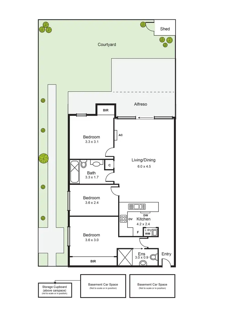 Floorplan of Homely apartment listing, 7/1162-1164 Dandenong Road, Carnegie VIC 3163